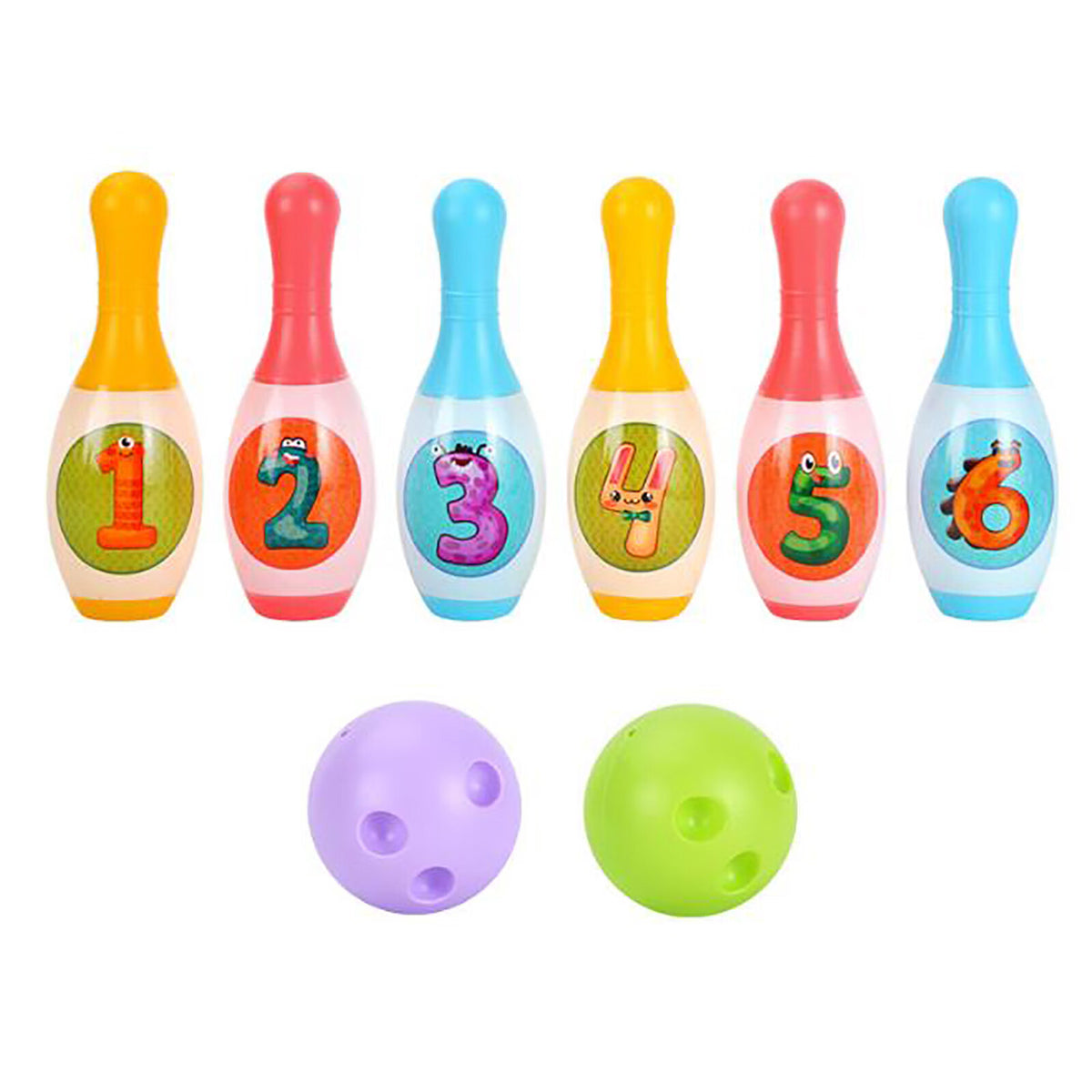 8-Piece Bowling Toys Sports and Ball Educational Toys K55703