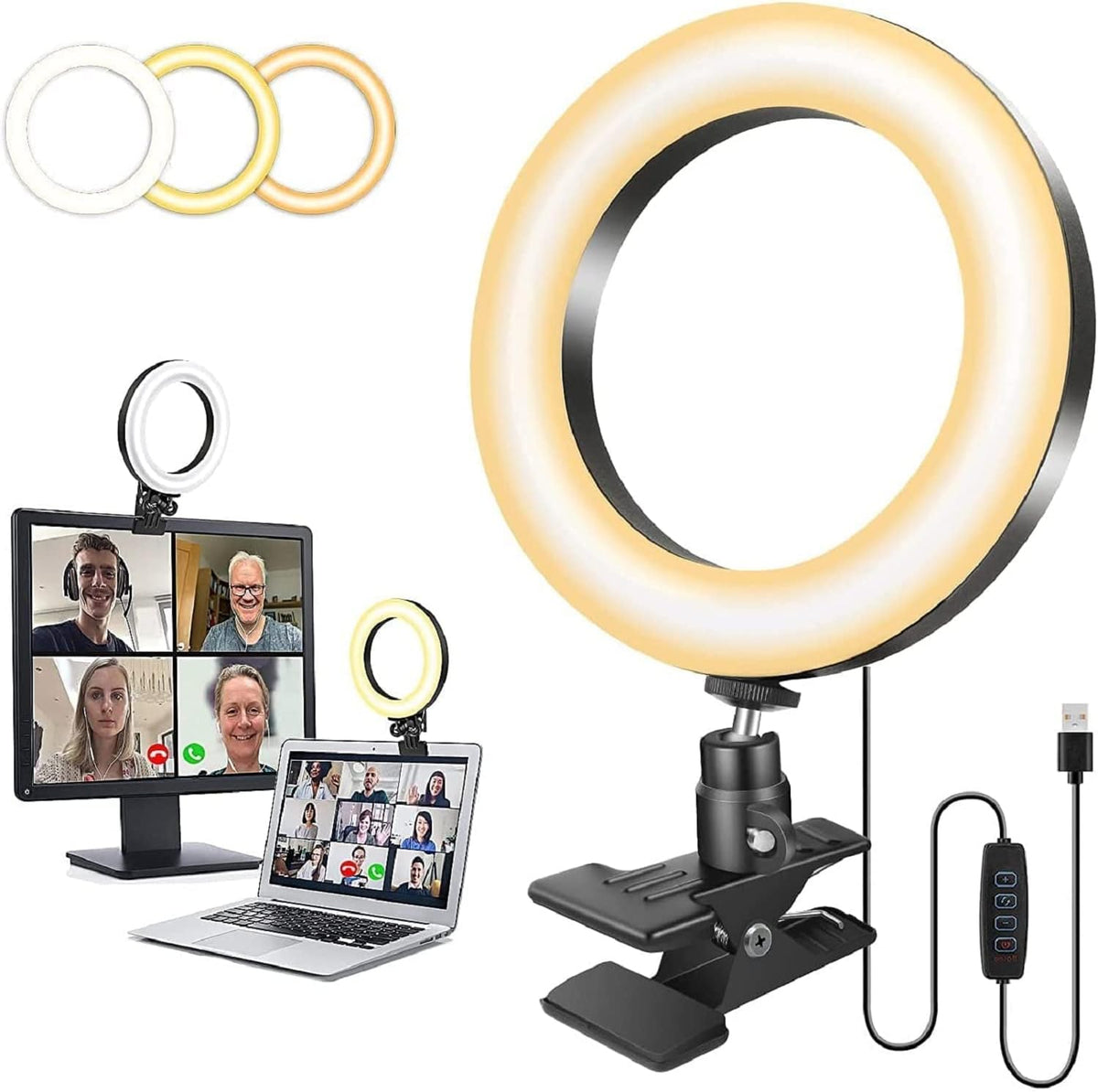Video Conference Lighting Kit Clip Light Q711