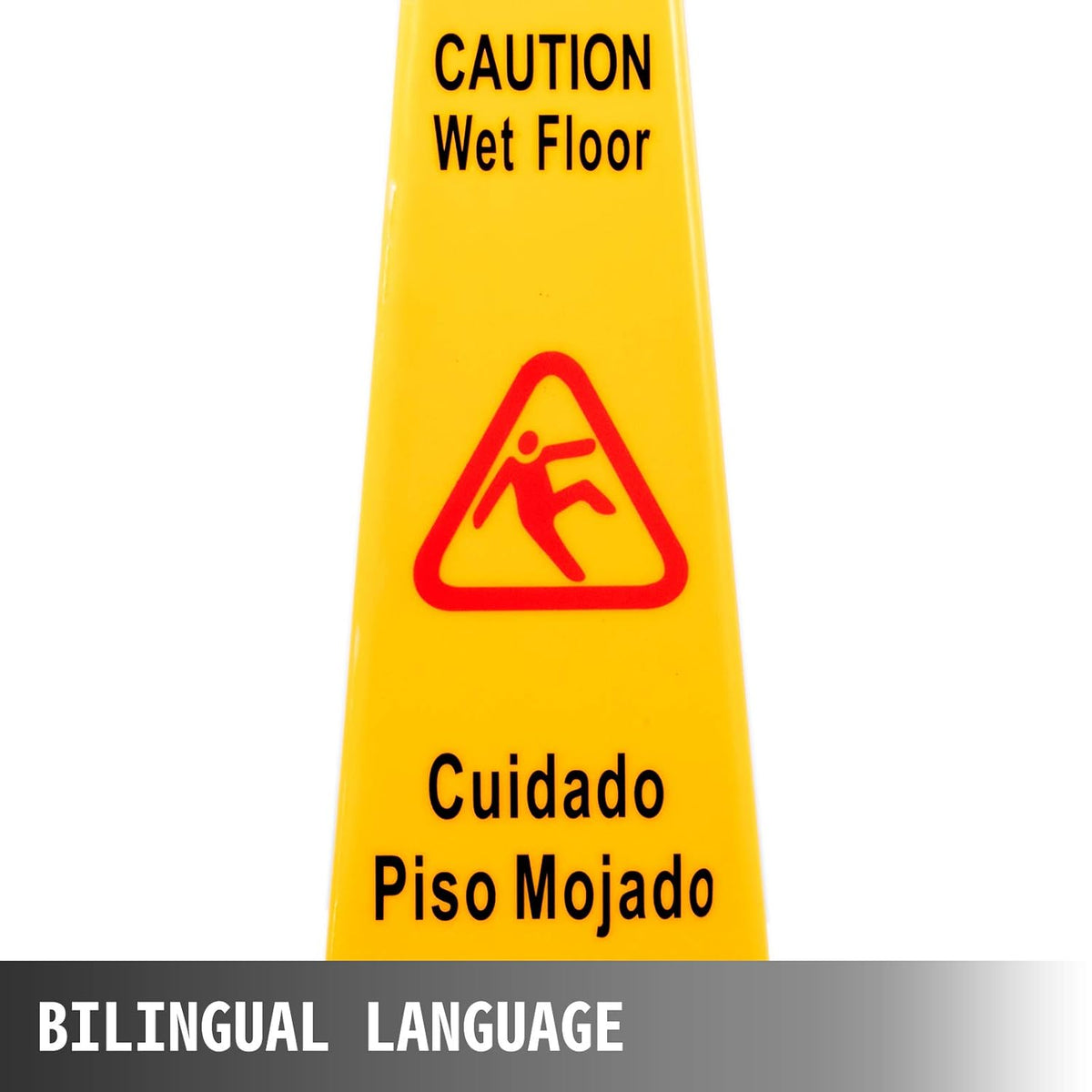 Yellow 3 Pack 4 Sided Wet Floor Sign G6381