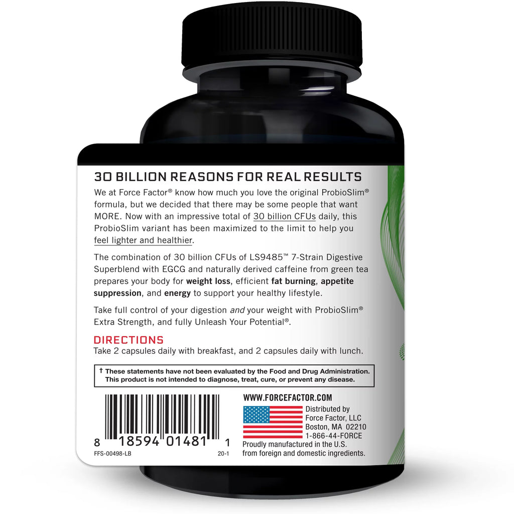 Probiotic Supplement, 30 Billion CFUs, 120 Capsules P654