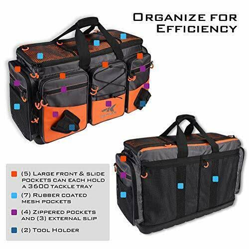 Large Saltwater Resistant Fishing Tackle Storage Bags T6296