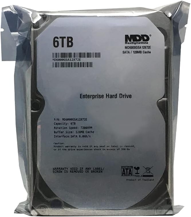 6TB 7200RPM 128MB Cache SATA 6.0Gb/s 3.5-inch Internal Hard Drive I201
