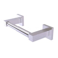 Satin Chrome Two Post Toilet Tissue Holder Q949