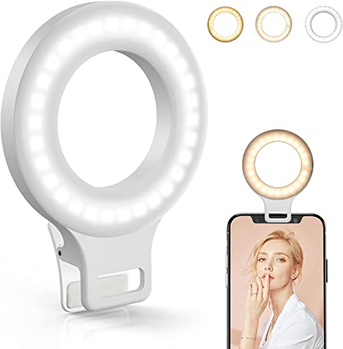 Rechargeable 60 LED Clip on Ring Light K26356