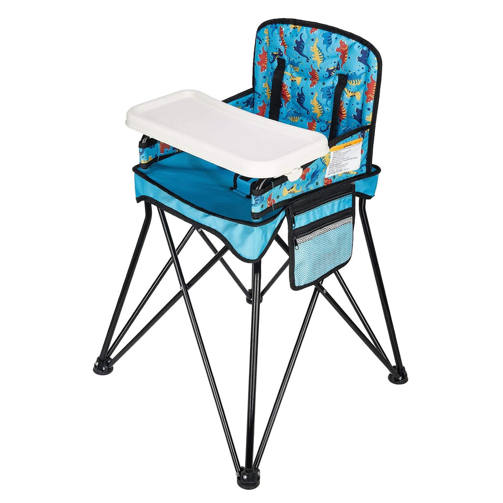 Foldable Portable High Chair with Removable Tray and Carry Bag W17846