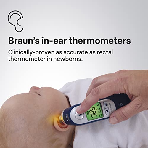 Ear Thermometer with Color-Coded Digital Display P550964
