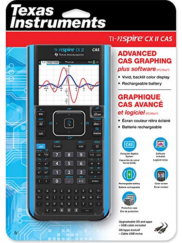 TI-Nspire CX II CAS Graphing Calculator with Color Screen W146907