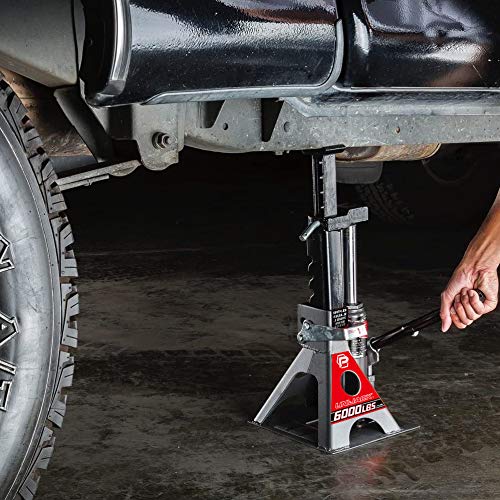 3 Ton 6000 Pound Capacity Bottle Jack and Jack Stands J969