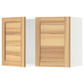 White Wall Cabinet with 2 Doors Y176100