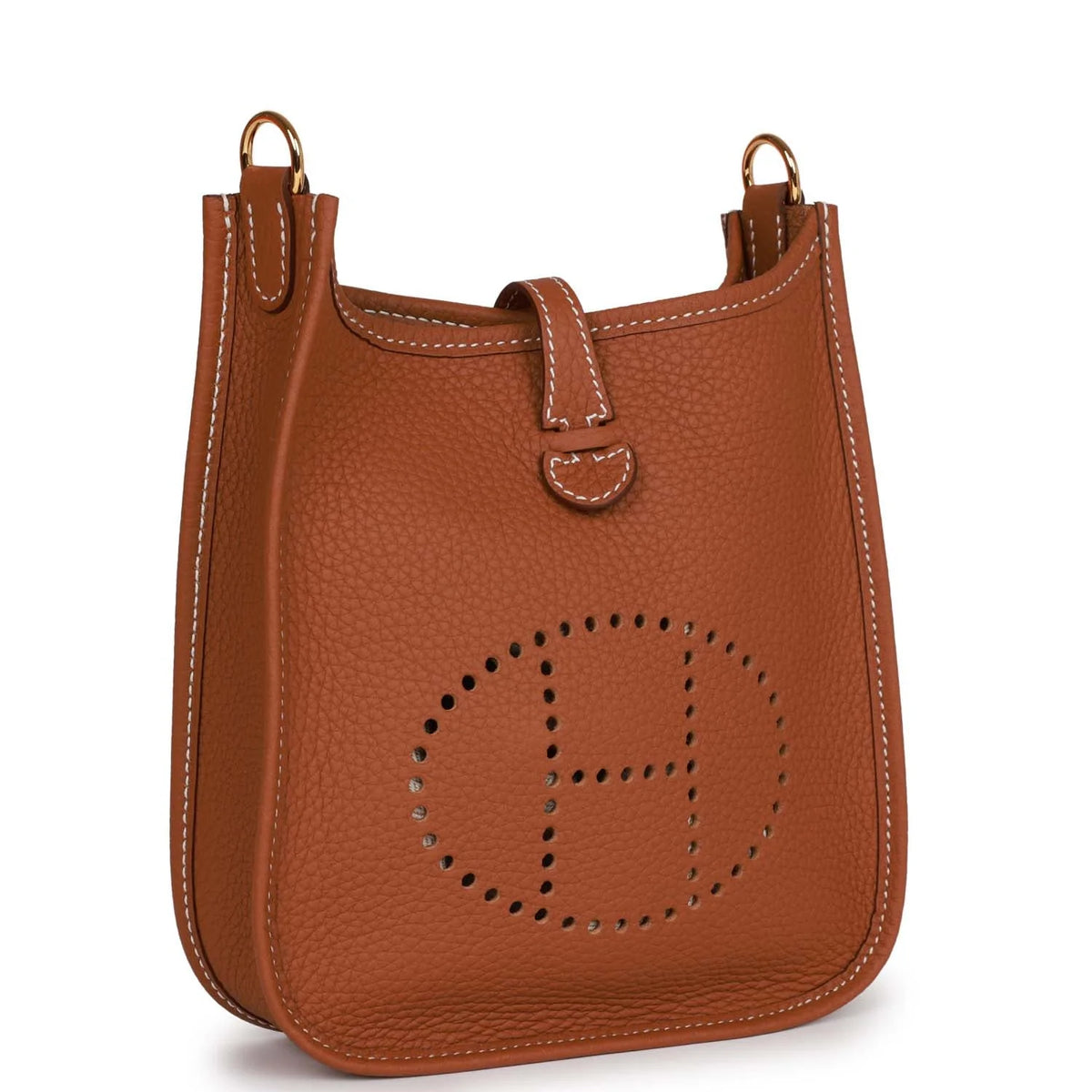 Gold Clemence Leather Bag E502303