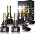 9005 9006 9145 LED Headlight Bulbs, 6 Bulbs R617