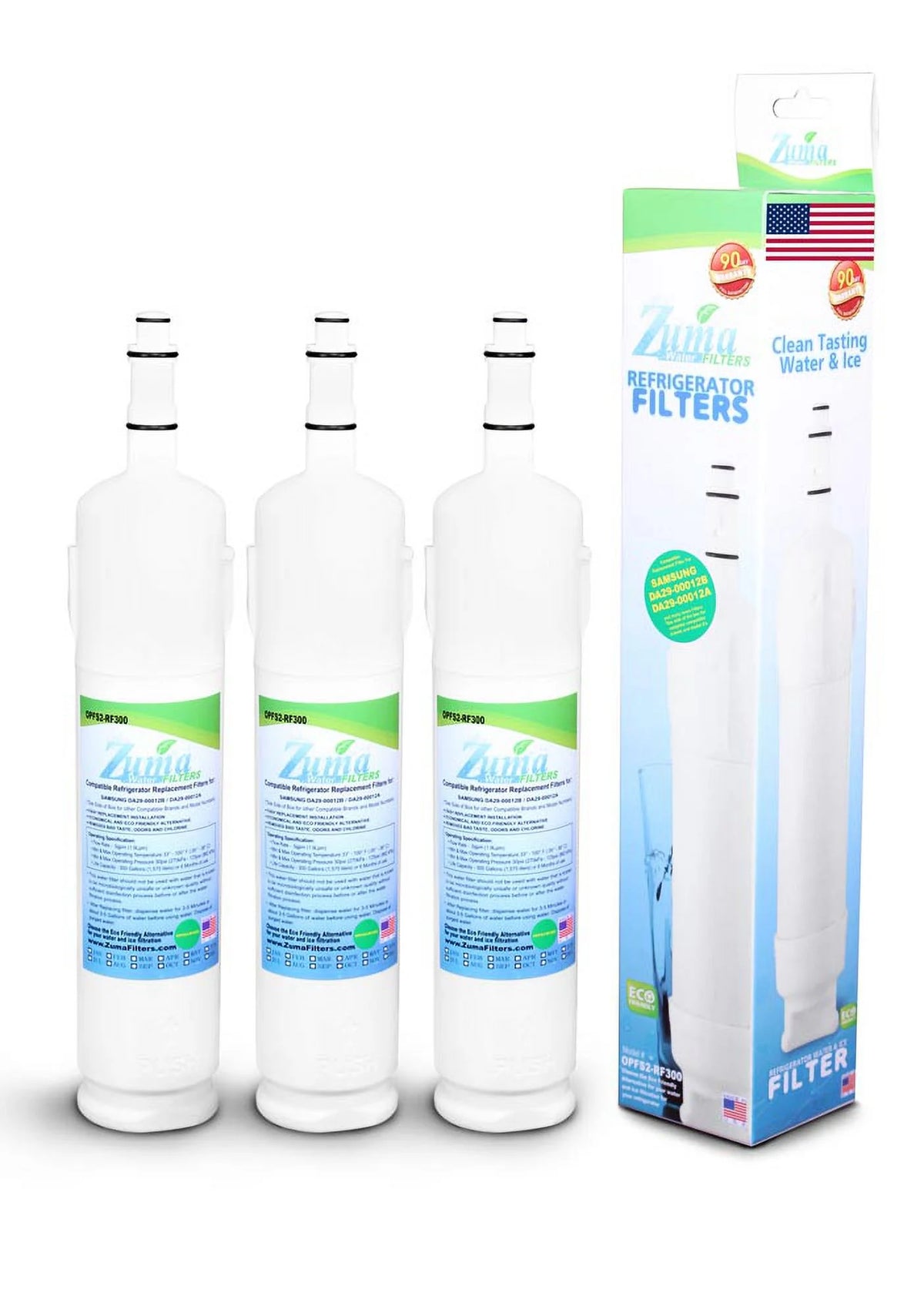 Water and Ice Filter 3 Pack Q522