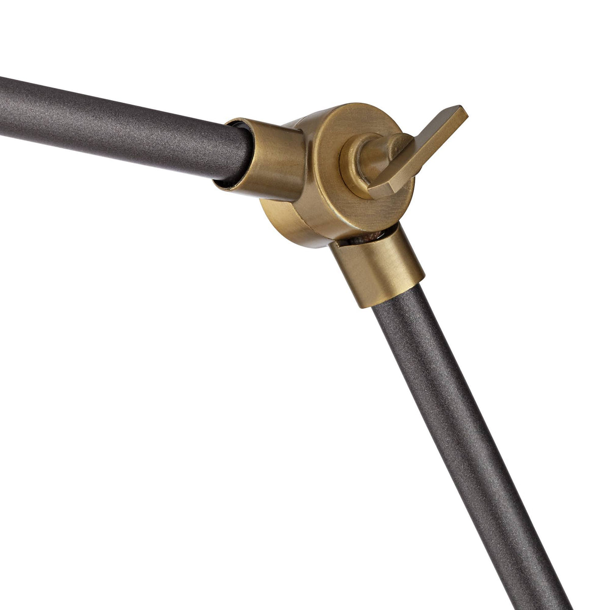 Industrial Swing Arm Wall Lamp Gunmetal Brass Plug-In Light Fixture Adjustable Y99817