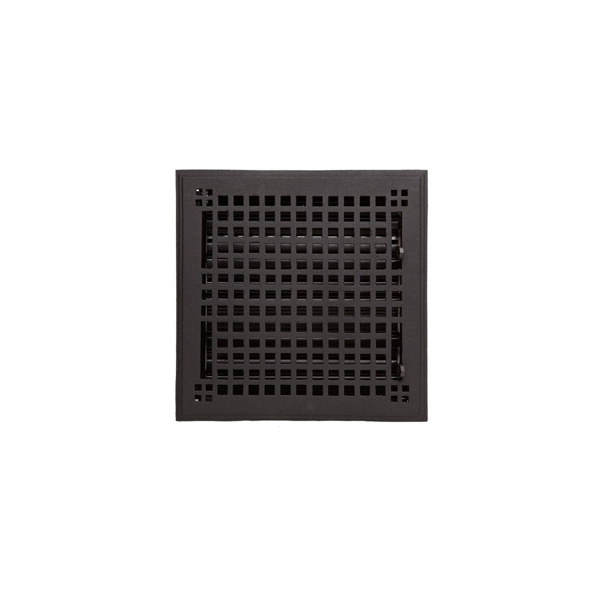 Cast Iron Wall Register Black Powder Coat T45826