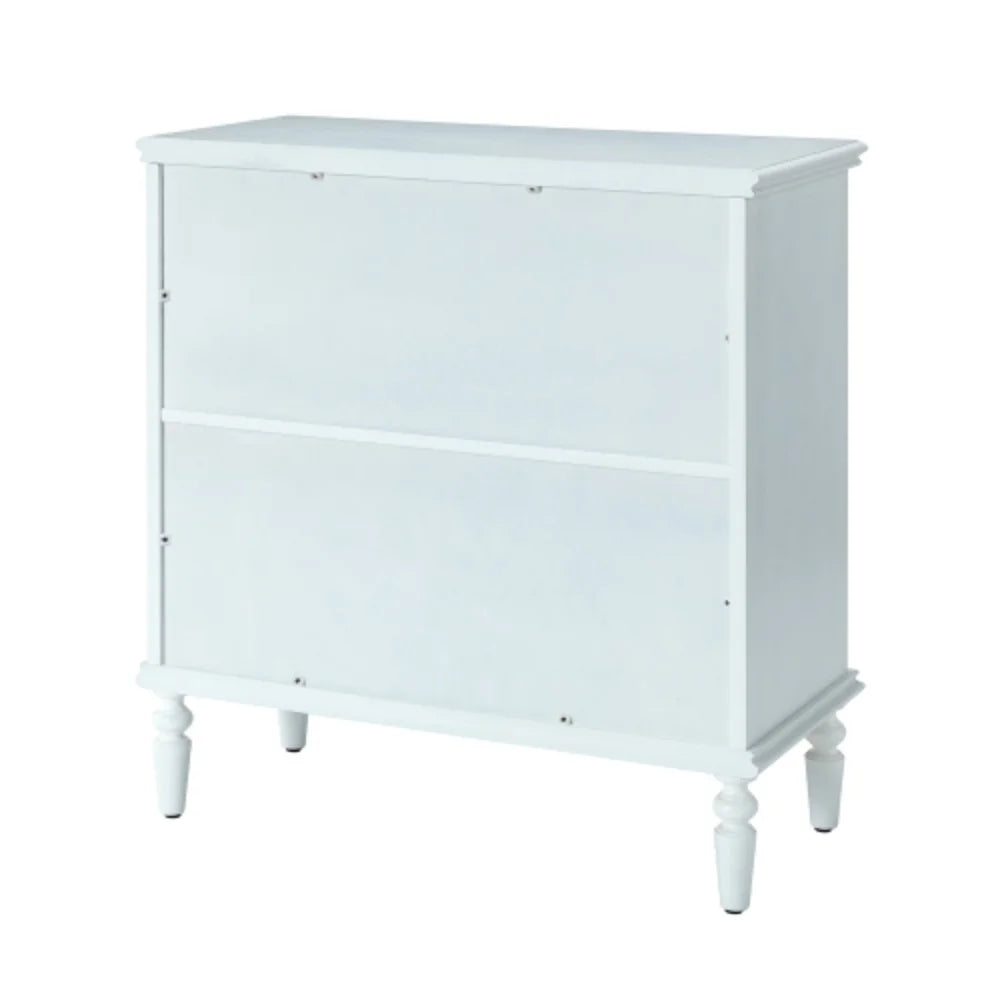 White 2-Door Accent Cabinet A669