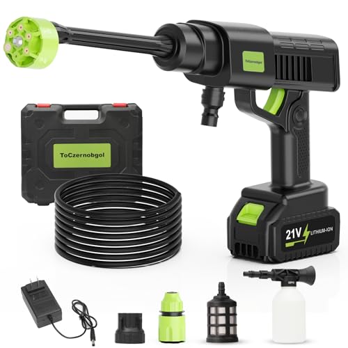 Cordless Portable Pressure Washer with 6-in-1 Nozzle K3852