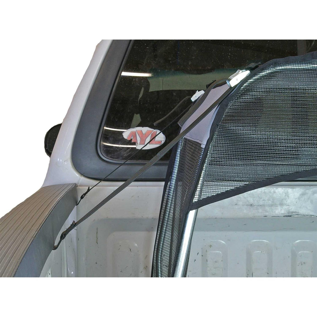 K9 Canopy with Pad and Tether for Truck Bed Dog Kennel Tent T524952