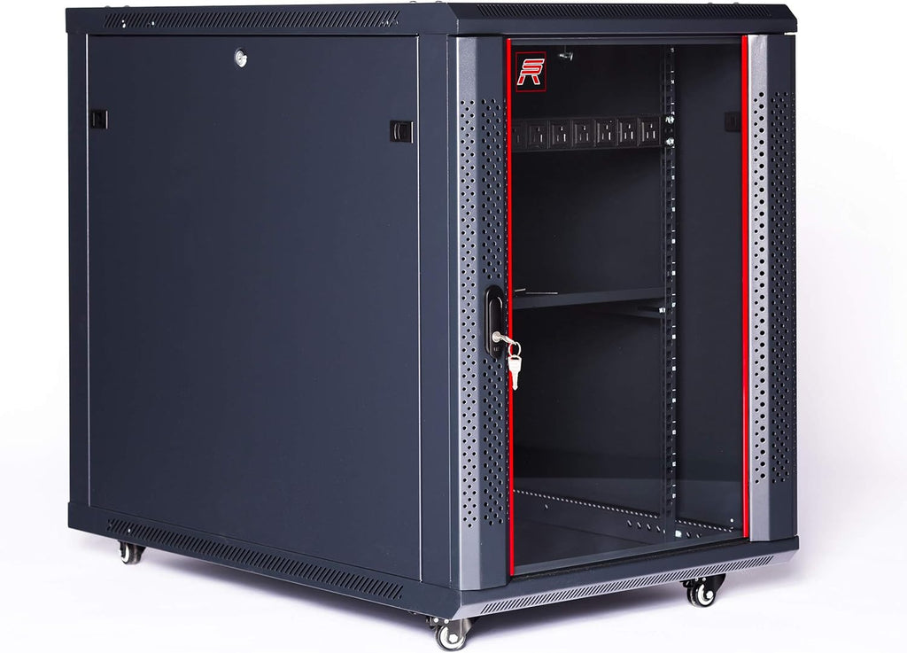 15U Server Rack Cabinet with Wheels I75754