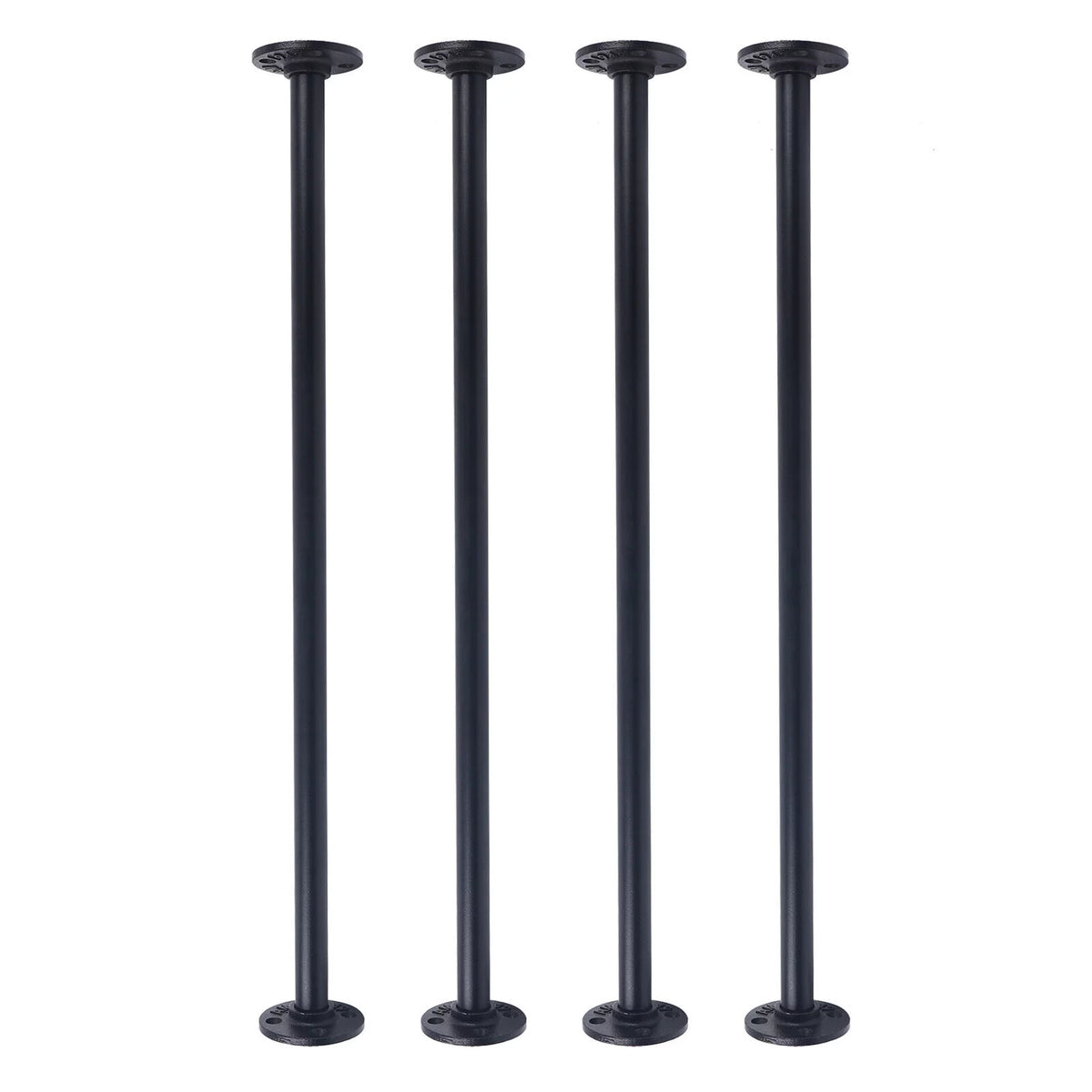 Black Metal Table Legs 4 Pack F8607
