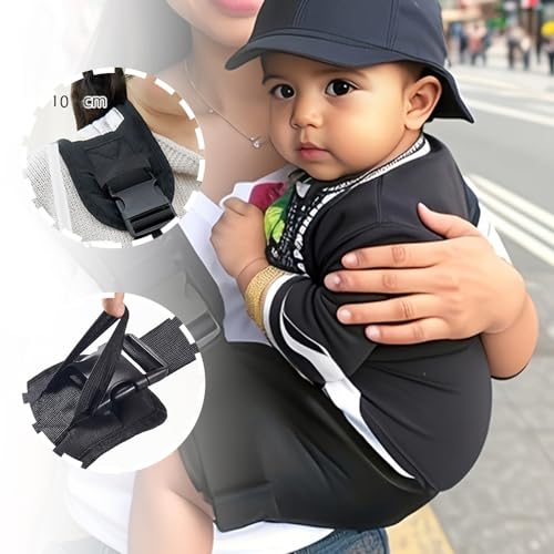 Navy Ergonomic Baby Sling Carrier with Adjustable Strap W9284