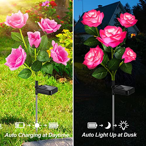 6 Pack Solar Garden Lights K6928