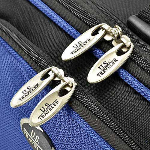 Gray 4-Piece Expandable Softside Travel Rolling Luggage Set F499208