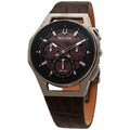 Black Skeleton Dial Quartz Chronograph Watch U5144