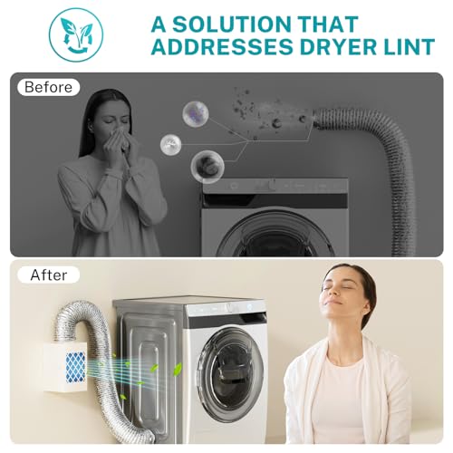 Indoor dryer vent kit D48200
