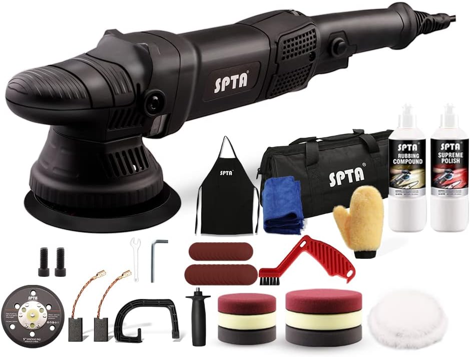 5-Inch Dual Action Random Orbital Polisher I20466