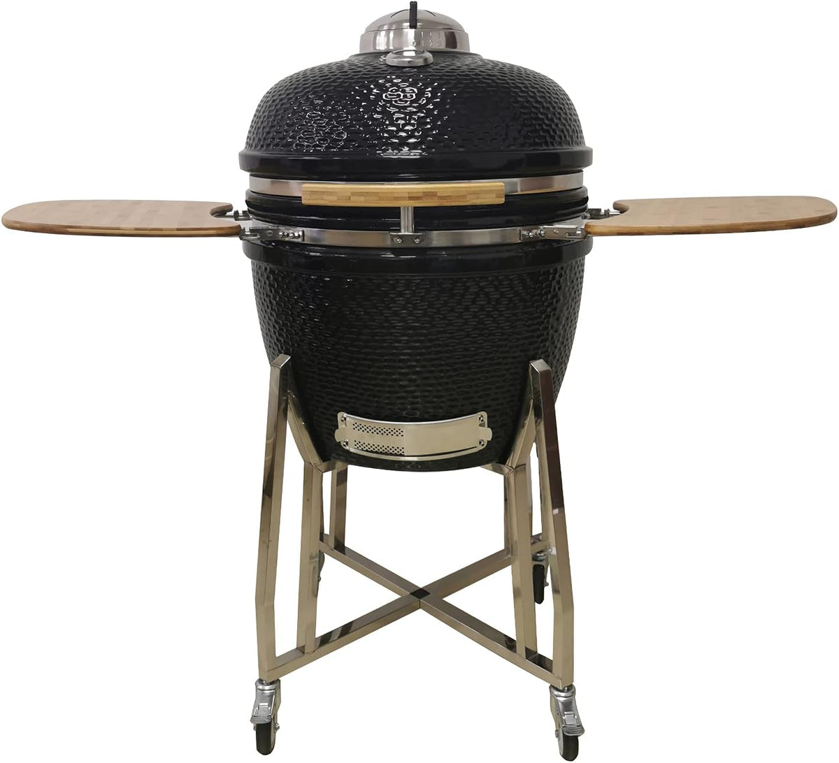 15 Kamado Grill with Stainless Steel Cart U8678