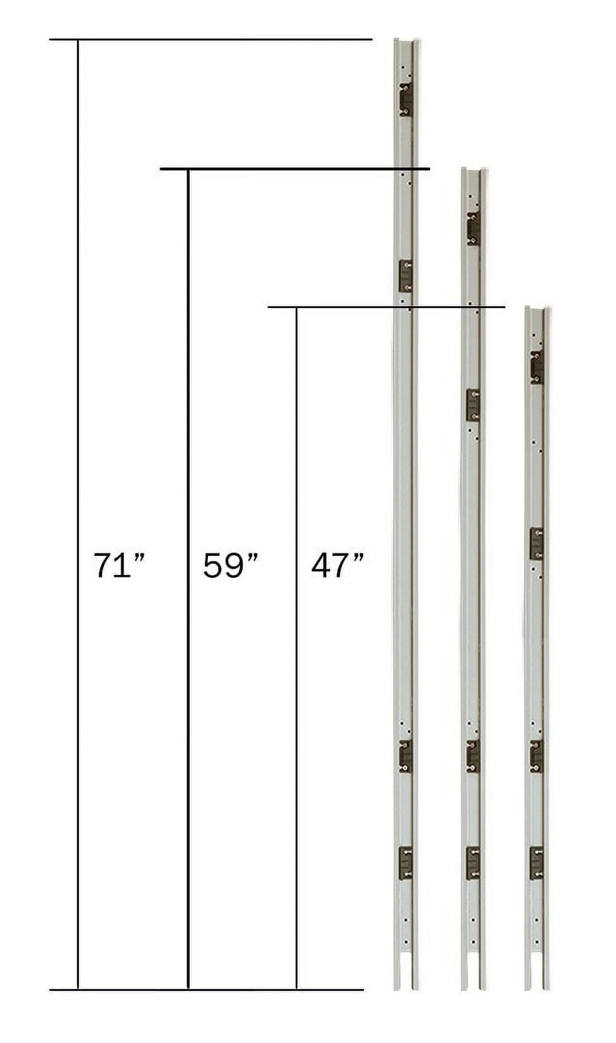 84"W x 72"H Wall Mounted Room Divider O9599