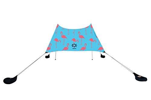 Beach Tent with Sand Anchor, Portable Canopy Sun Shelter, 7 x 7ft M96178