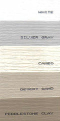 White 16" W x 28" L Vinyl Underpinning Panel (Pack of 8) L3232