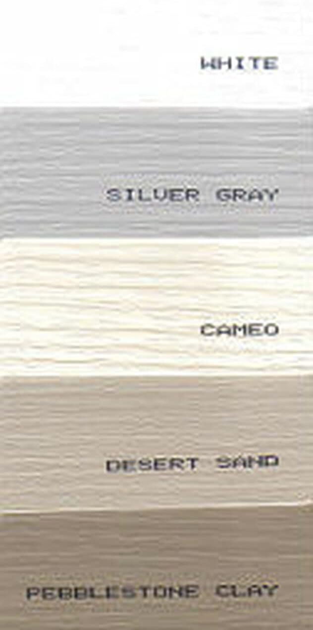 White 16" W x 28" L Vinyl Underpinning Panel (Pack of 8) L3232