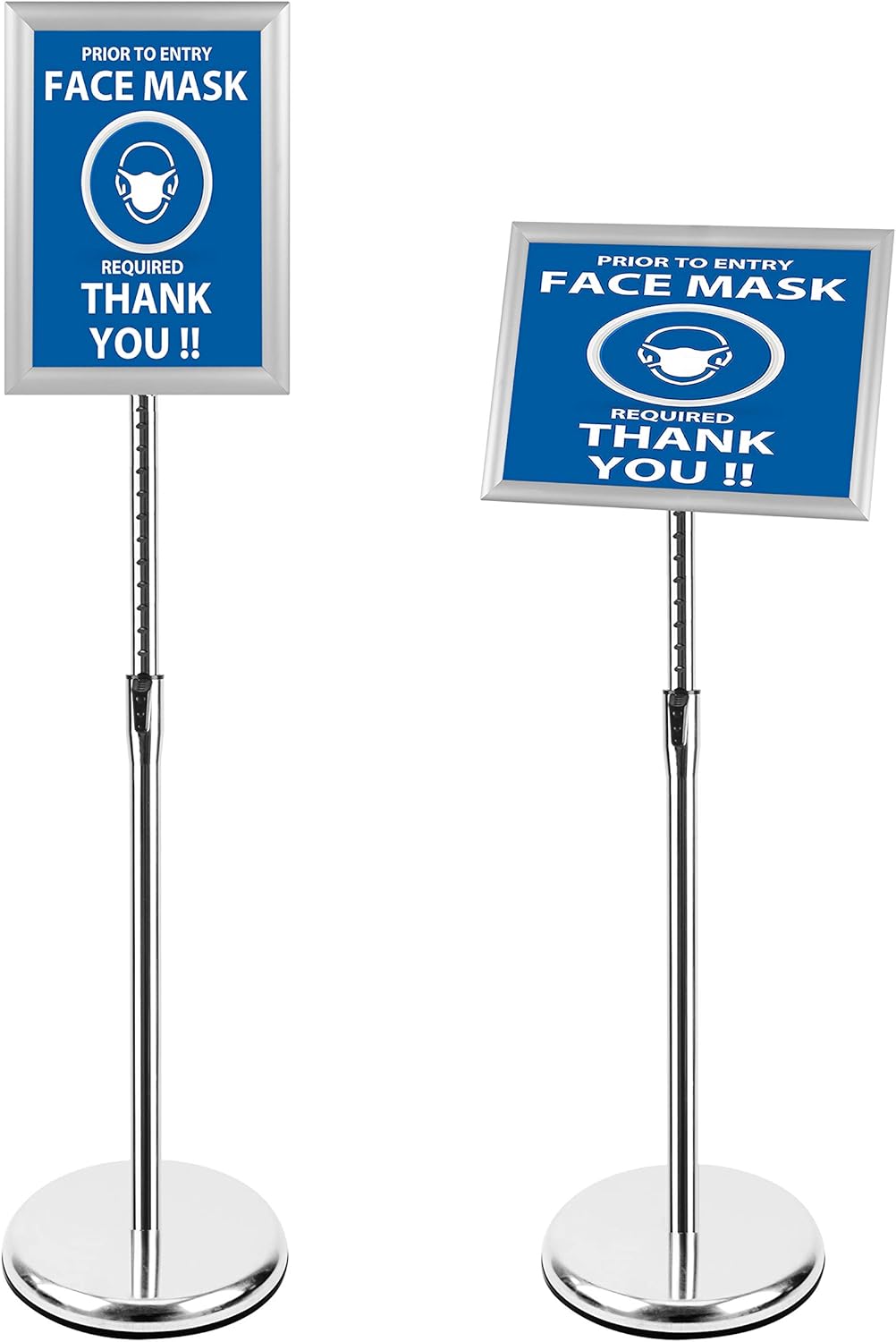 8.5x11 Inch Adjustable Sign Holder Poster Stand U178615