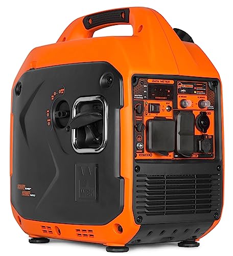 Quiet Lightweight 3600-Watt Dual Fuel Portable Inverter Generator Q91226