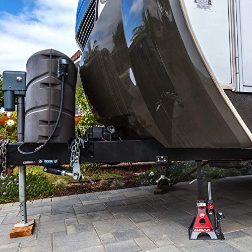 3 Ton 6000 Pound Capacity Bottle Jack and Jack Stands J969