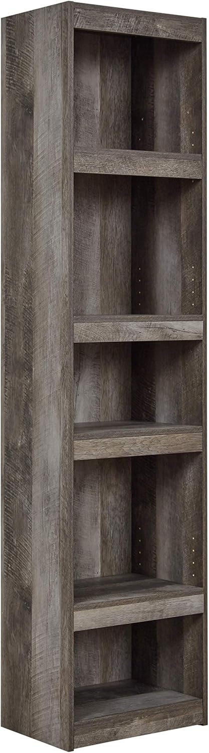 Gray Pier-Style Bookcase N63607