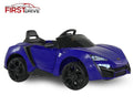 Blue 12V Electric Ride on Car with Remote Y19099