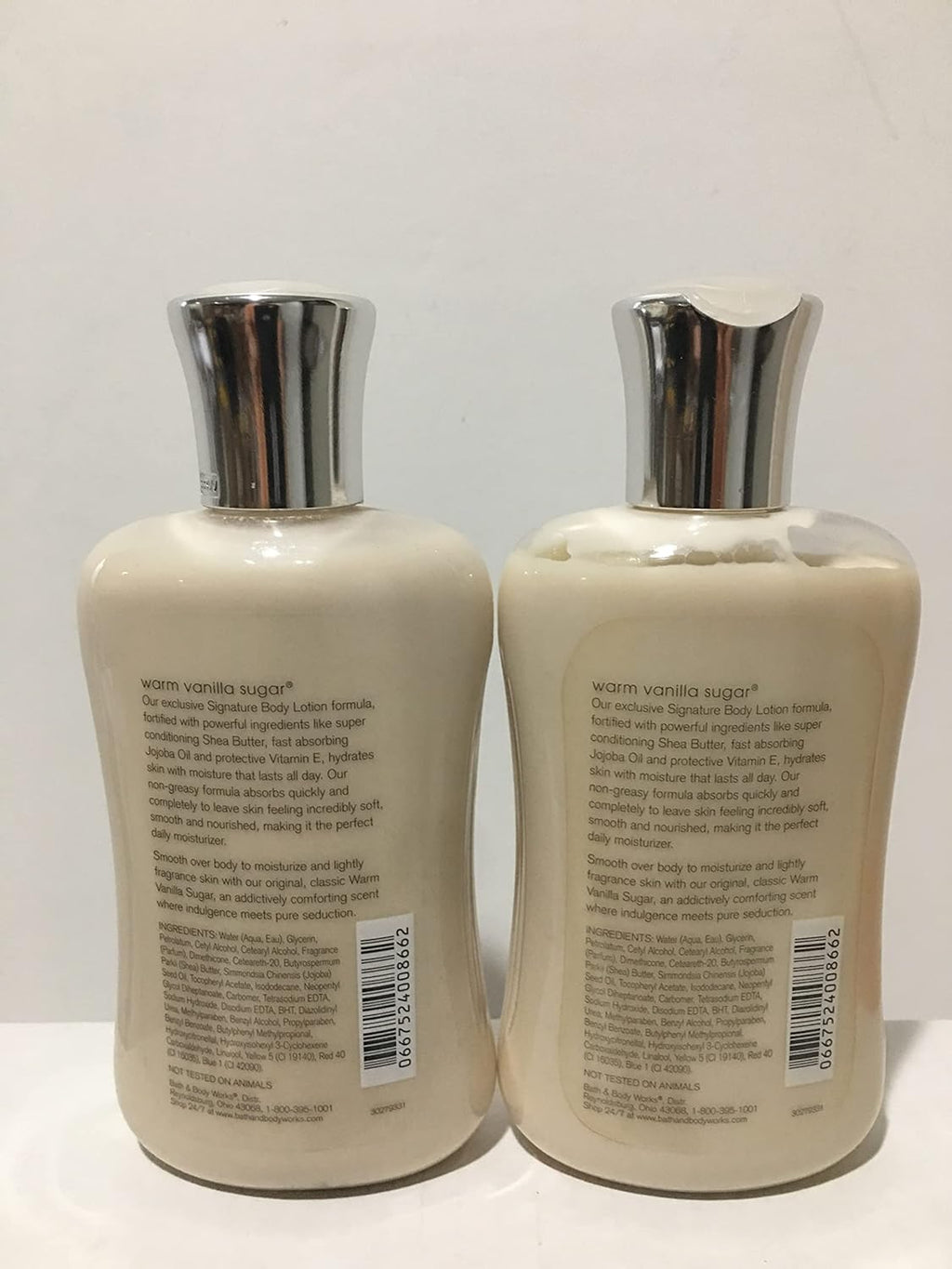 8 fl oz Pack of 2 Warm Vanilla Sugar Lotion H600896