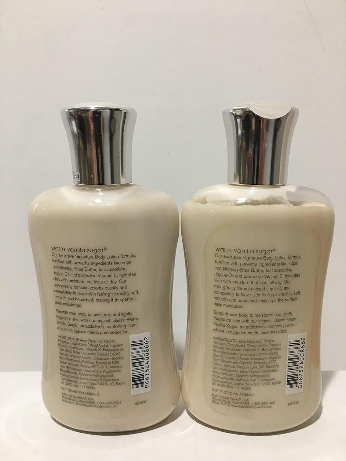 8 fl oz Pack of 2 Warm Vanilla Sugar Lotion H600896