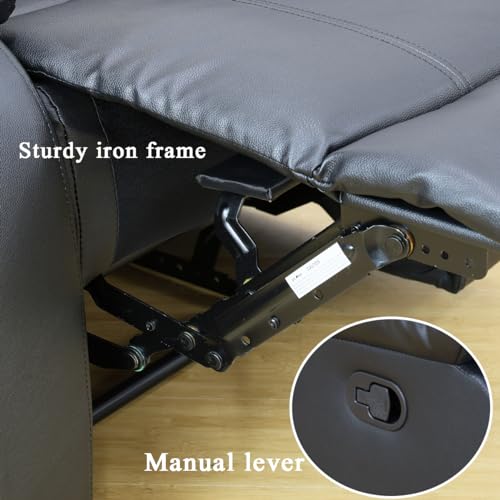 Brown Bonded Leather Recliner Sofa Set B36315