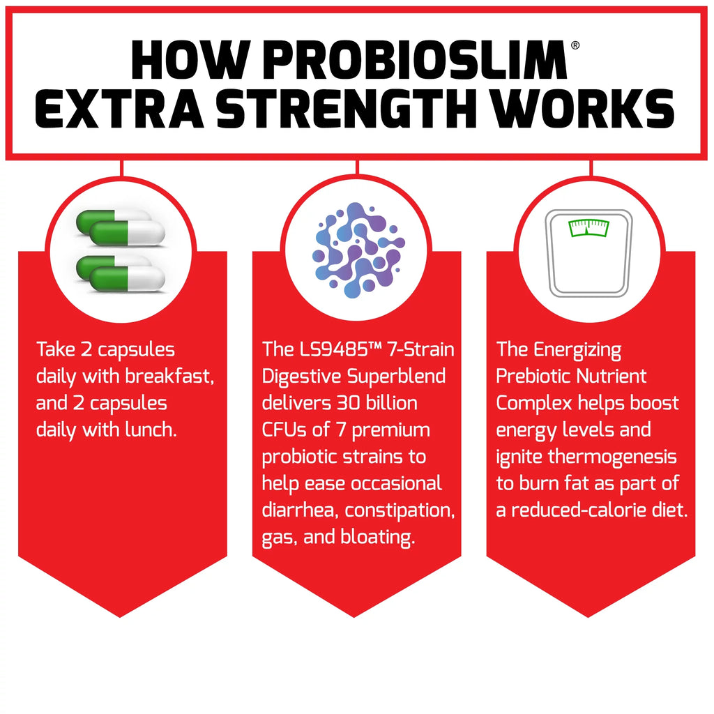 Probiotic Supplement, 30 Billion CFUs, 120 Capsules P654