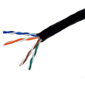 Black Cat5e UTP Solid Bulk Ethernet Cable K3607