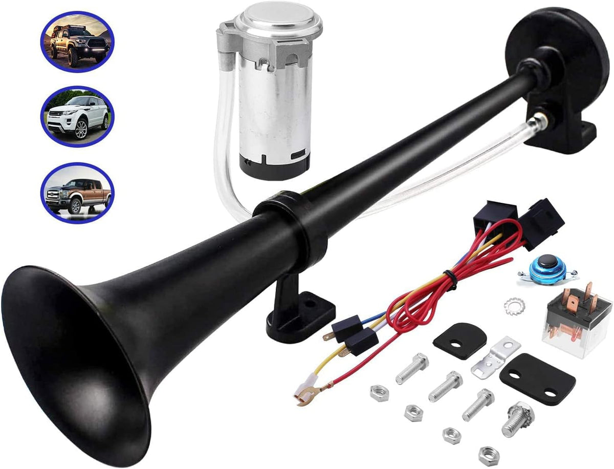 150DB Air Horn Kit with 120 PSI Air Compressor C7534