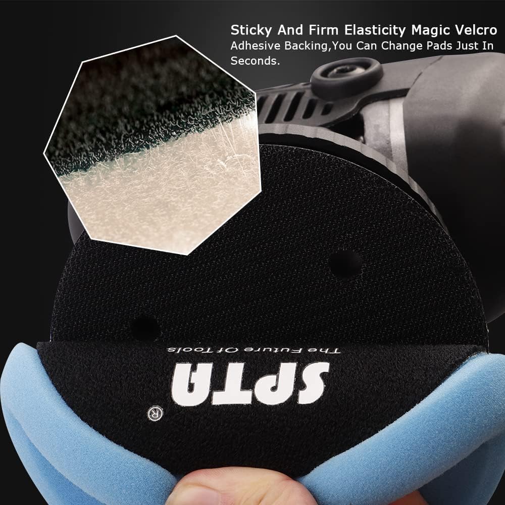 5-Inch Dual Action Random Orbital Polisher I20466