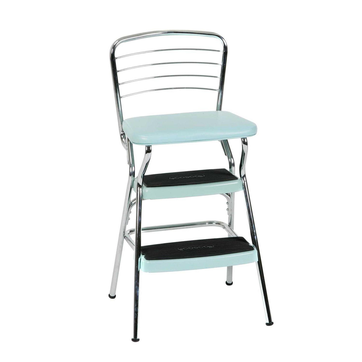 Retro Chair with Step Stool F7570