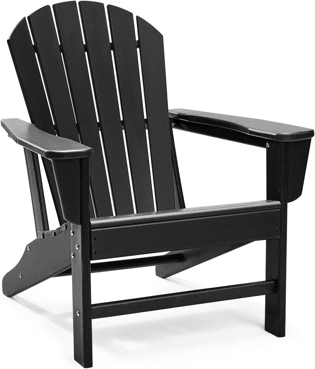Aqua HDPE Plastic Adirondack Chair S3427