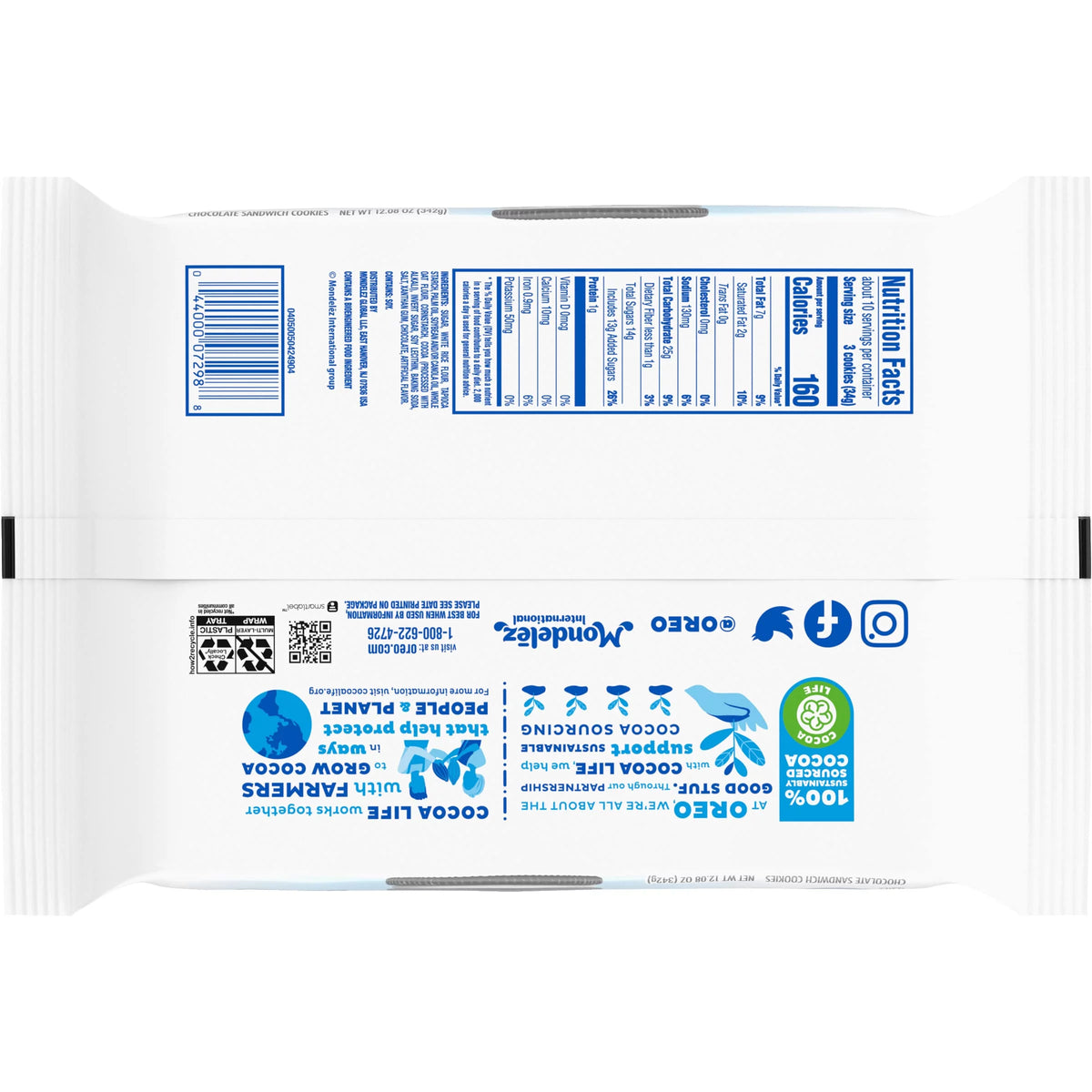Gluten Free Chocolate Sandwich Cookies (Pack of 2) Z3123