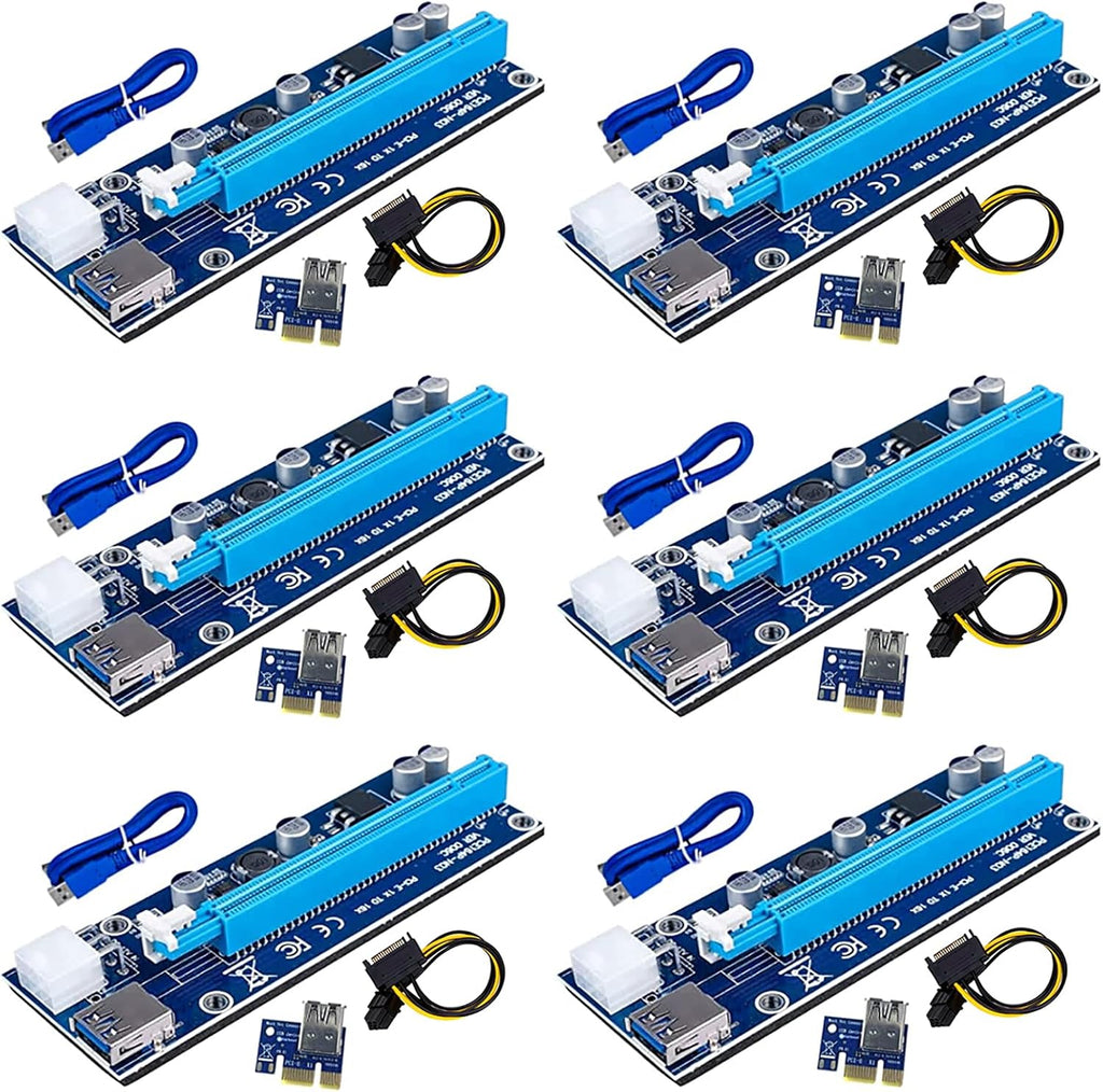 1X to 16X PCIE Riser Adapter Card, 6-Pack N293467